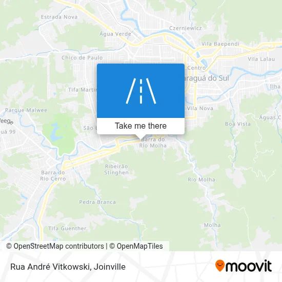 Rua André Vitkowski map