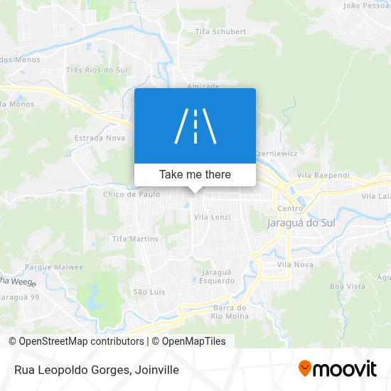 Rua Leopoldo Gorges map