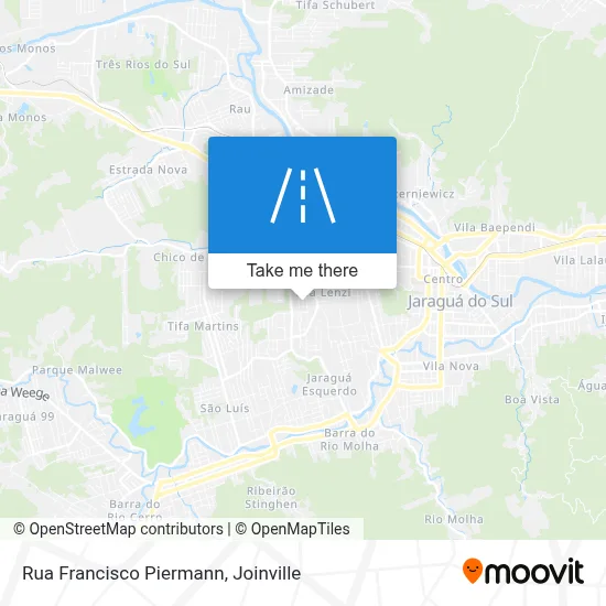 Rua Francisco Piermann map