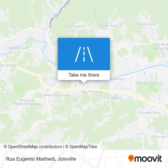 Rua Eugenio Mathedi map