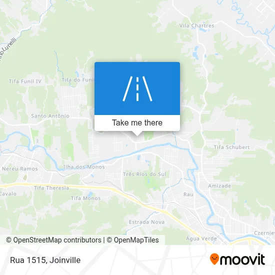 Rua 1515 map