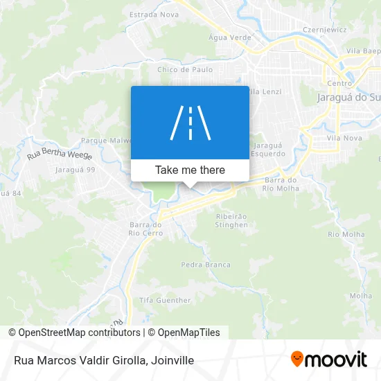 Rua Marcos Valdir Girolla map