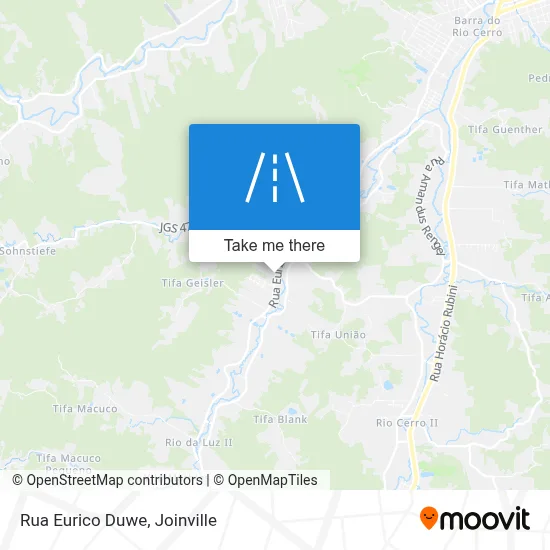 Rua Eurico Duwe map