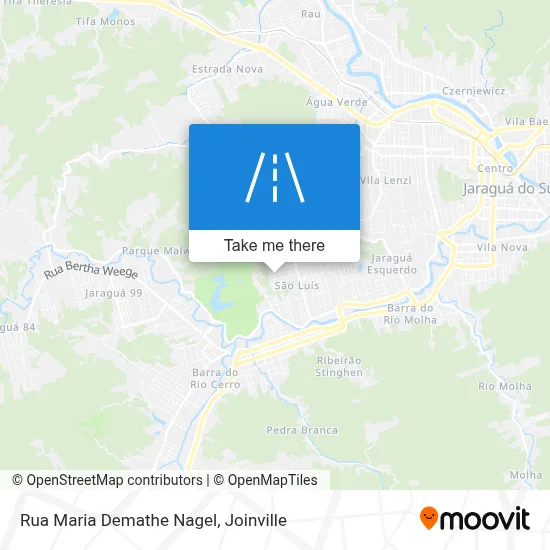 Rua Maria Demathe Nagel map