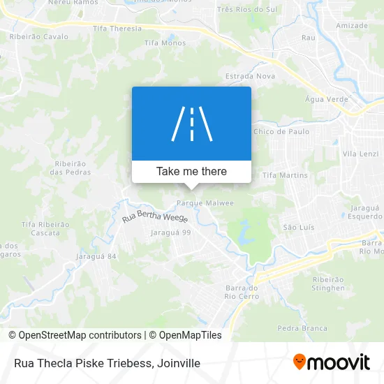 Rua Thecla Piske Triebess map