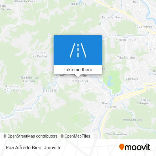 Rua Alfredo Bierr map
