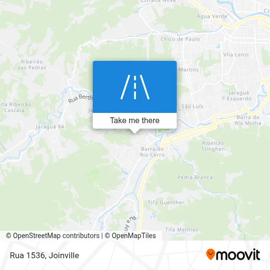 Rua 1536 map