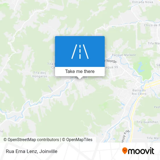 Rua Erna Lenz map