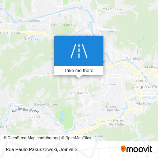 Rua Paulo Pakuszewski map