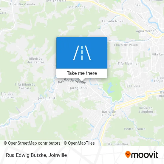 Rua Edwig Butzke map