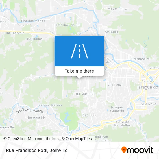 Rua Francisco Fodi map