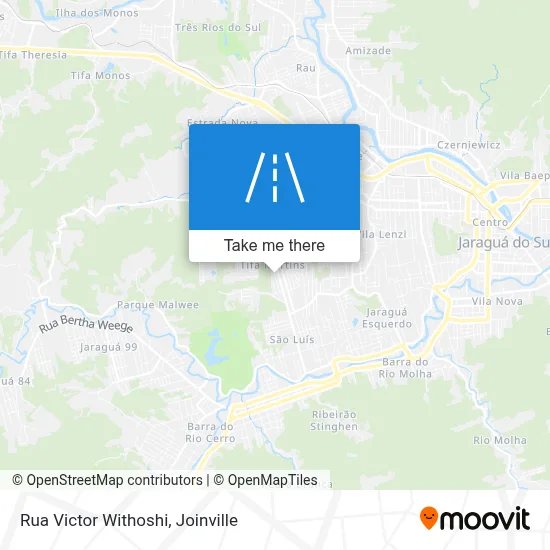 Rua Victor Withoshi map