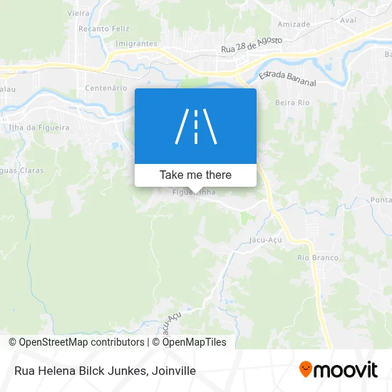 Rua Helena Bilck Junkes map