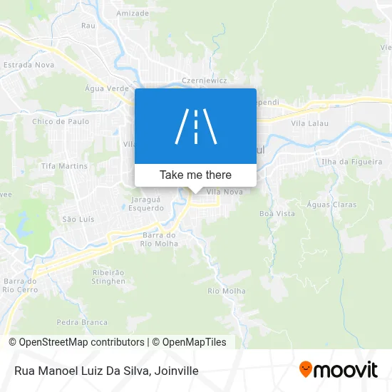 Rua Manoel Luiz Da Silva map