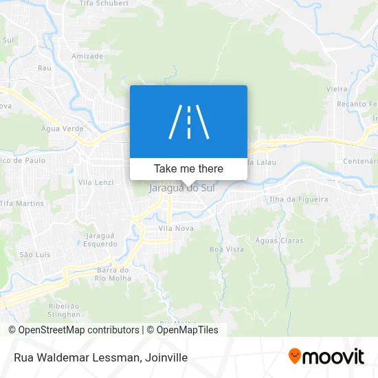 Rua Waldemar Lessman map