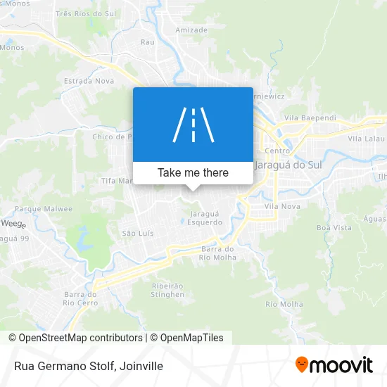 Rua Germano Stolf map