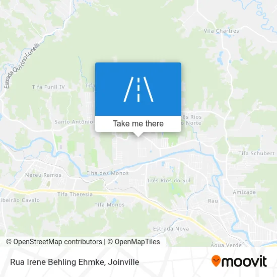 Rua Irene Behling Ehmke map