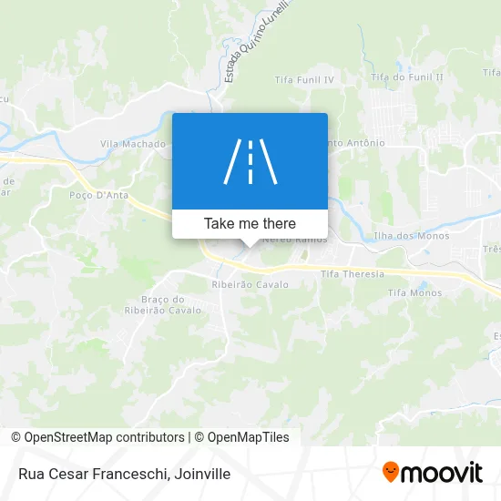 Rua Cesar Franceschi map
