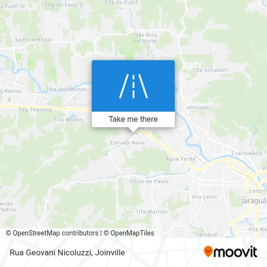 Rua Geovani Nicoluzzi map