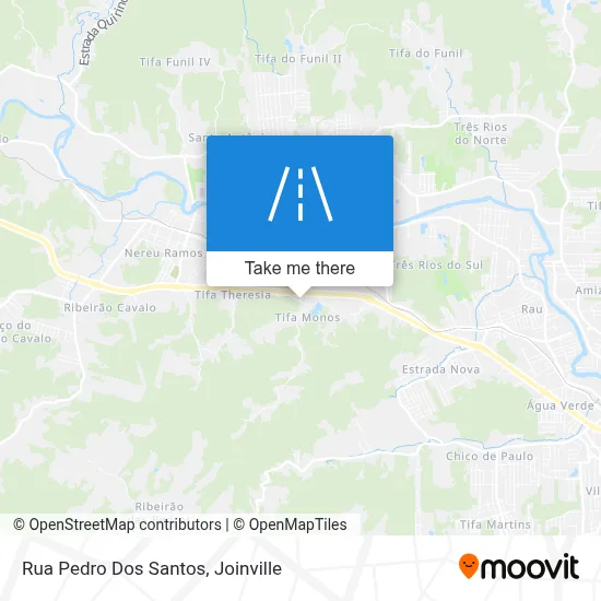 Rua Pedro Dos Santos map