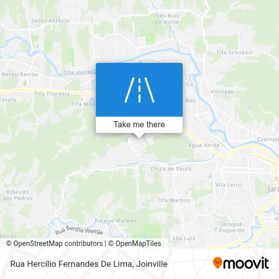 Rua Hercílio Fernandes De Lima map