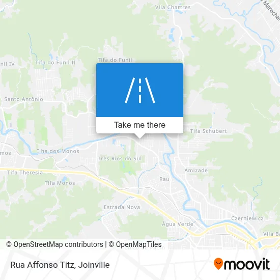 Rua Affonso Titz map