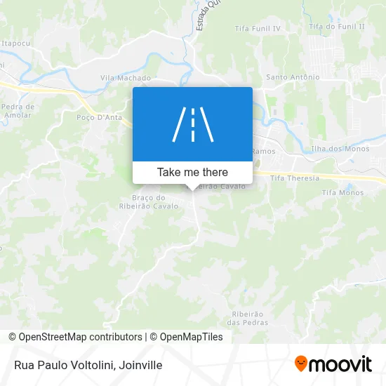 Rua Paulo Voltolini map