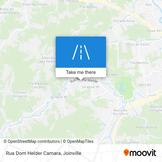 Rua Dom Helder Camara map