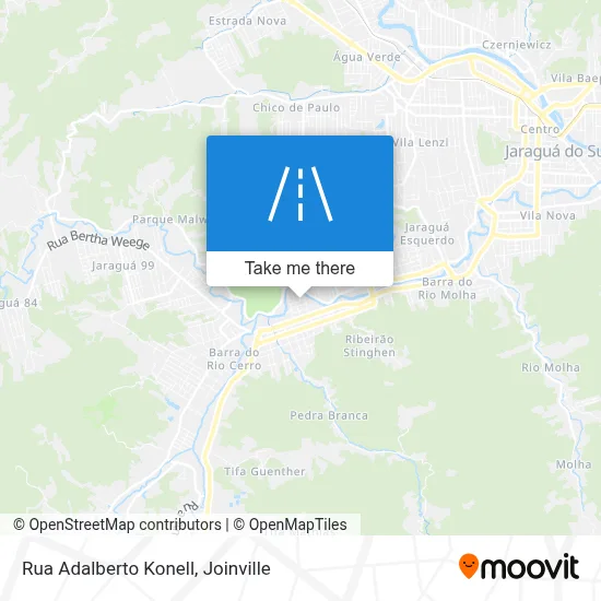Rua Adalberto Konell map