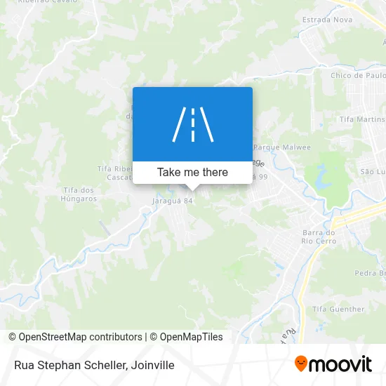 Rua Stephan Scheller map
