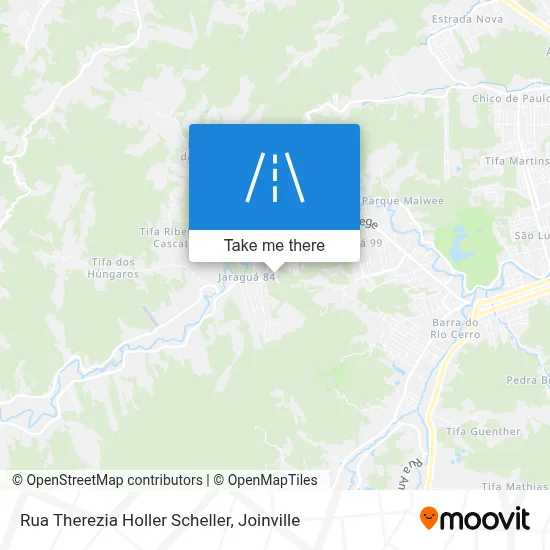 Rua Therezia Holler Scheller map