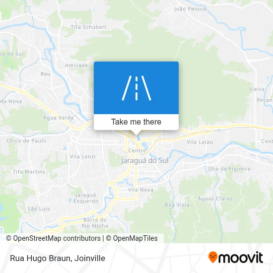Rua Hugo Braun map