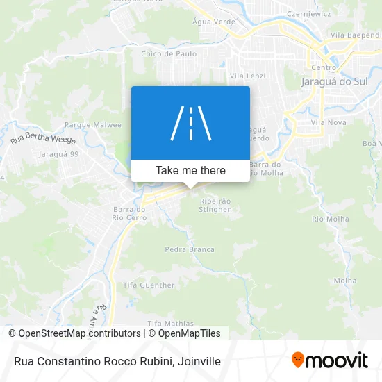 Rua Constantino Rocco Rubini map
