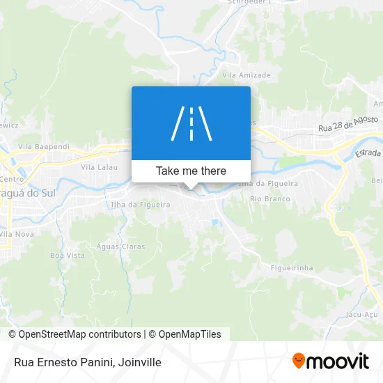Rua Ernesto Panini map