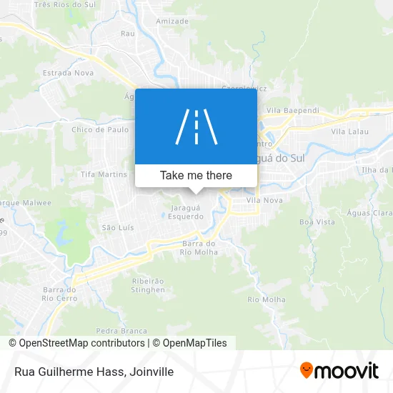 Rua Guilherme Hass map