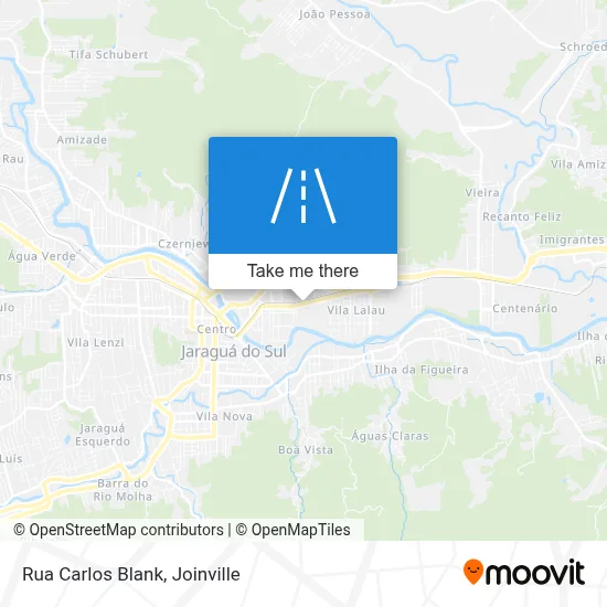 Rua Carlos Blank map