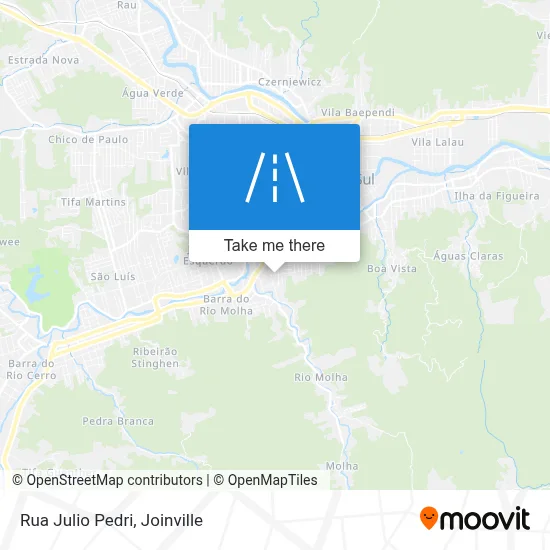 Rua Julio Pedri map