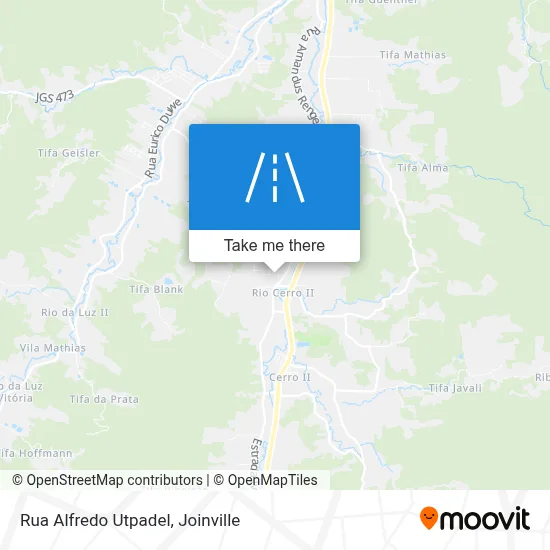 Rua Alfredo Utpadel map