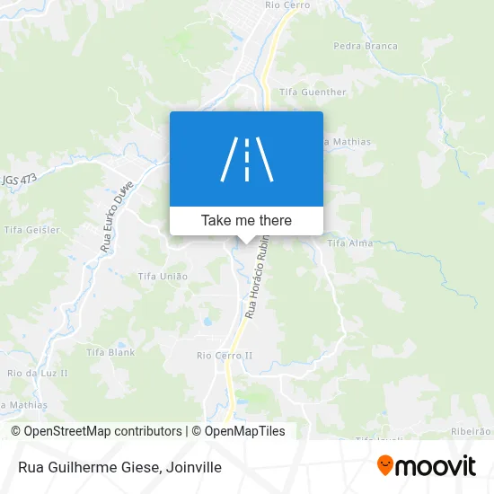 Rua Guilherme Giese map
