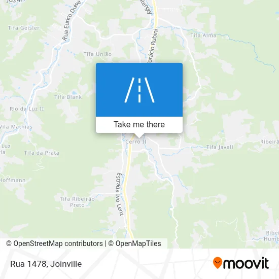 Rua 1478 map