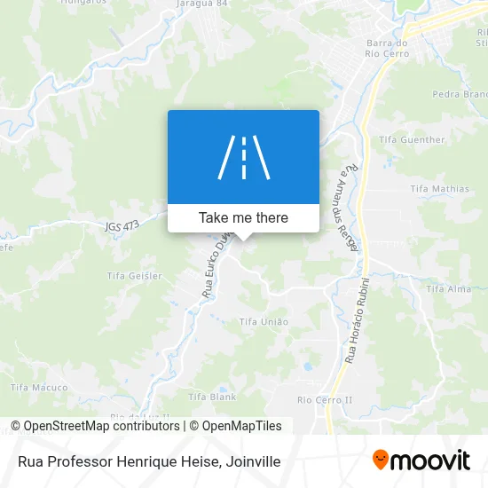 Rua Professor Henrique Heise map