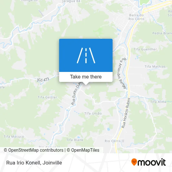 Rua Irio Konell map