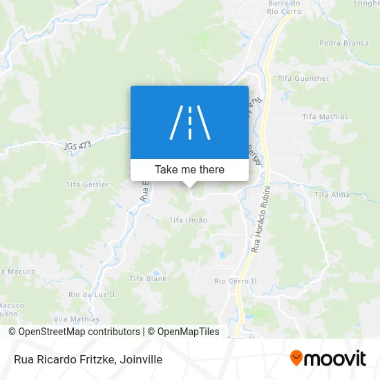Rua Ricardo Fritzke map