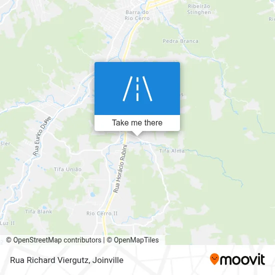 Rua Richard Viergutz map