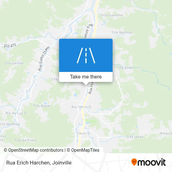 Rua Erich Harchen map