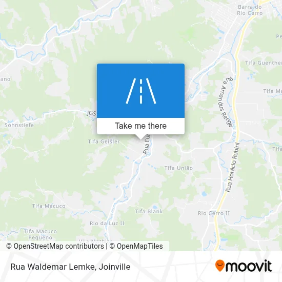Rua Waldemar Lemke map