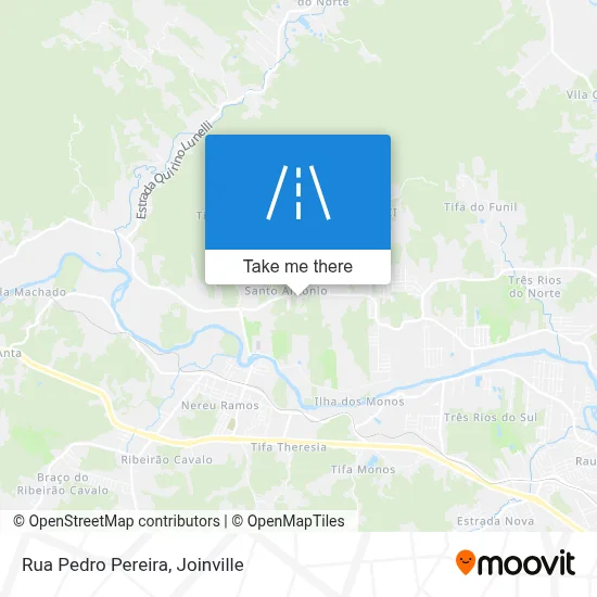 Rua Pedro Pereira map