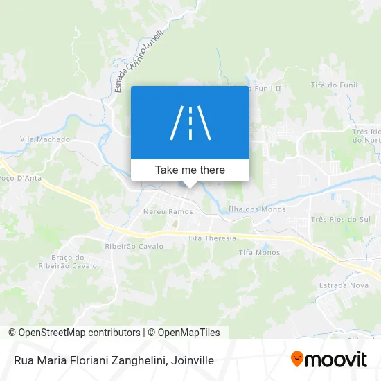 Rua Maria Floriani Zanghelini map