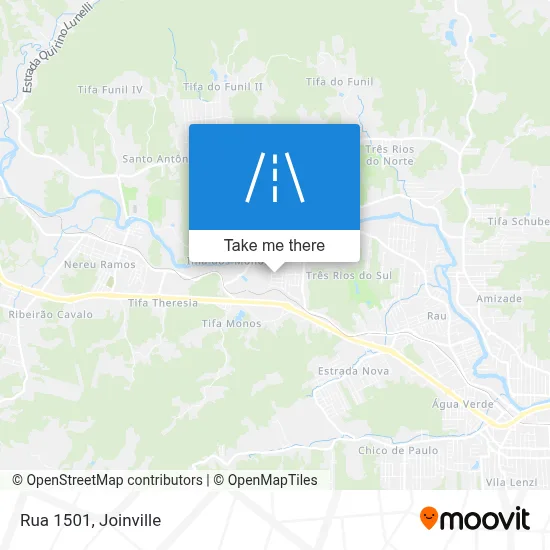 Rua 1501 map