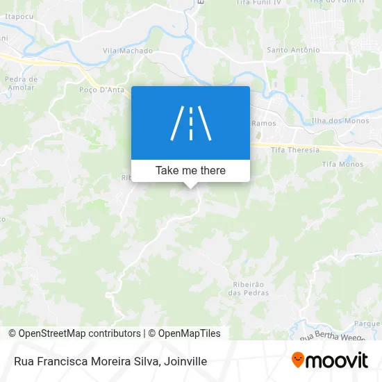 Rua Francisca Moreira Silva map